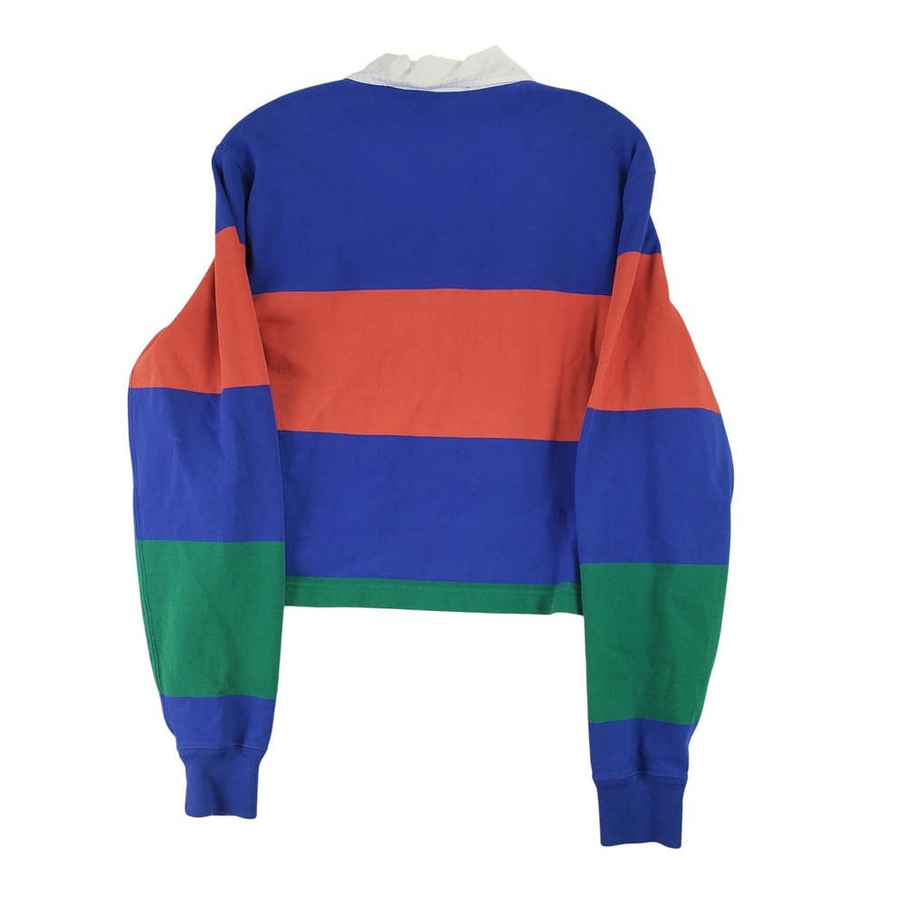 Polo Ralph Lauren P-93 RLPC67 Rugby Shirt Mens Small Multi Colorblock Big Pony - Picture 5 of 9